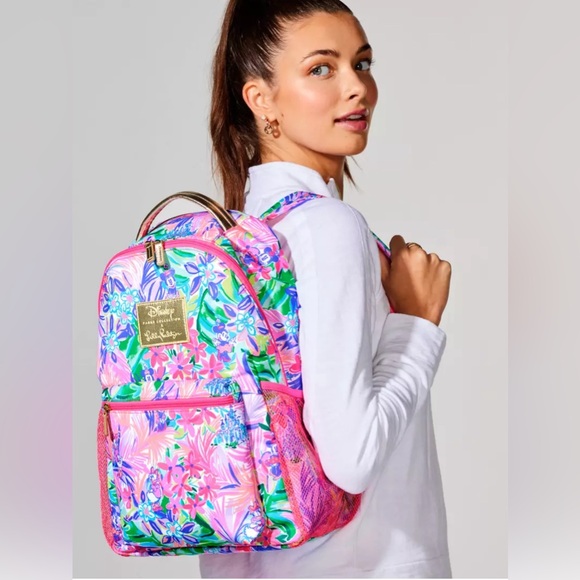 Lilly Pulitzer x Disney Parks backpack NWT brand new - Picture 1 of 7